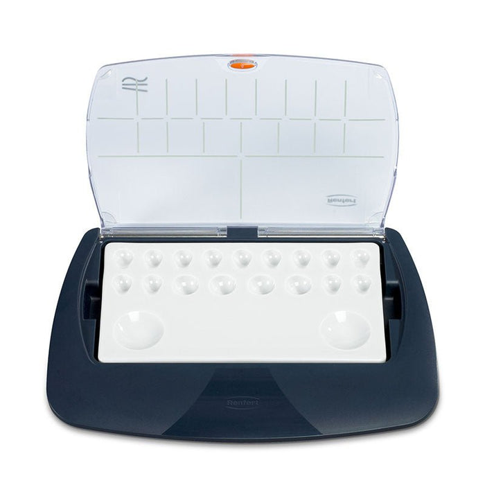 Lay:art Color Plaque Maquillage Renfert 19 Alvéoles - Massilia Dental - Fournitures Matériel Cabinet Dentaire