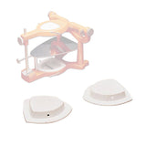 Plaques Amovibles Plastique Articulateur Mestra - 2 Pièces - Massilia Dental - Fournitures Matériel Cabinet Dentaire