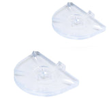 Plaque Transparente Positionnement Pins - 2 Pièces - Massilia Dental - Fournitures Matériel Cabinet Dentaire