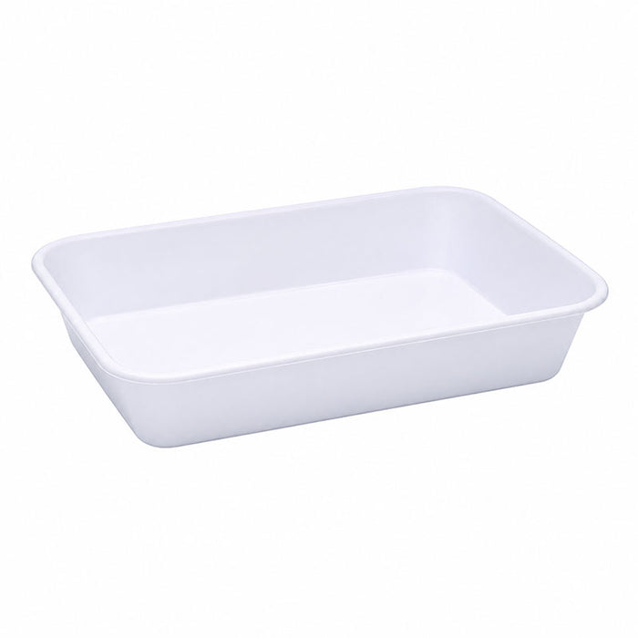 Hard plastic worktop tray displacement of work on Establishment