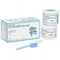 Platinum 75 CAD Zhermack silicone laboratoire par addition scannable kit 