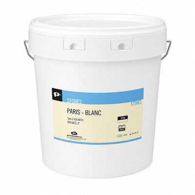 Platre de Paris blanc pour travaux de réparation ou modèle étude seau 18 kg
