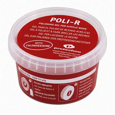 Poli-R gel polissage lustrage résine brillant longue durée