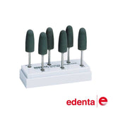 alt="Edenta grey flame polisher for acrylic resin - 6 pièces"
