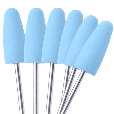 Polissoir Résine Bleu Forme Flamme x 10 pièces - Massilia Dental - Fournitures Matériel Cabinet Dentaire