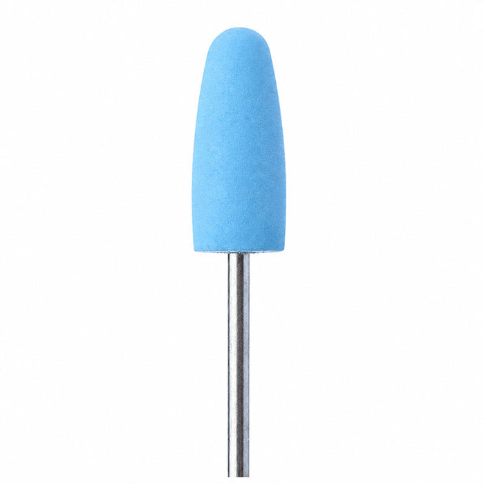 Polissoir résine en silicone bleu forme flamme x de 10 pièces