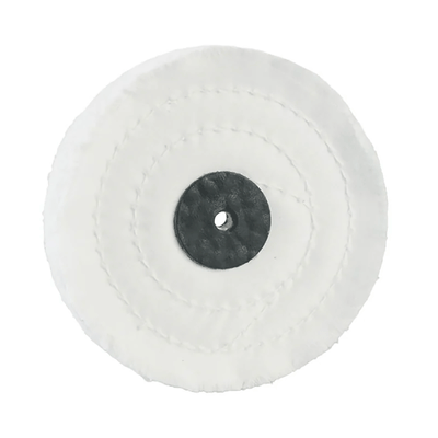 Polissoir Toile Coton Métal et Résine 10 cm