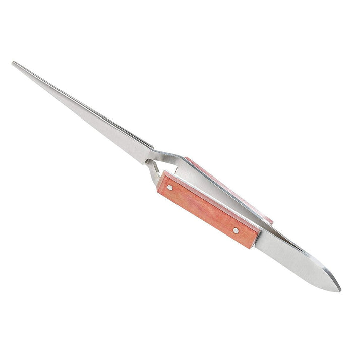 Précelle Droite Auto - serrante Protection Bois Manche. - Massilia Dental - Fournitures Matériel Cabinet Dentaire