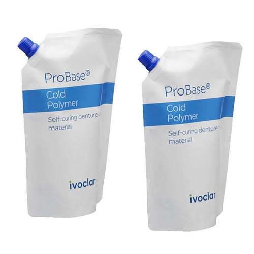 Probase Cold Poudre Résine Coulée à froid - Sachet 500 Gr - Massilia Dental - Fournitures Matériel Cabinet Dentaire