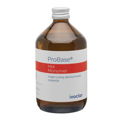 Monomère Probase Hot Liquide Résine de Base à Cuire Prothèse Adjointe. - Massilia Dental - Fournitures Matériel Cabinet Dentaire