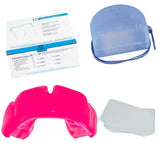 Protège dents adulte rose vif Erkodent Playsafe Triple 5.5 mm