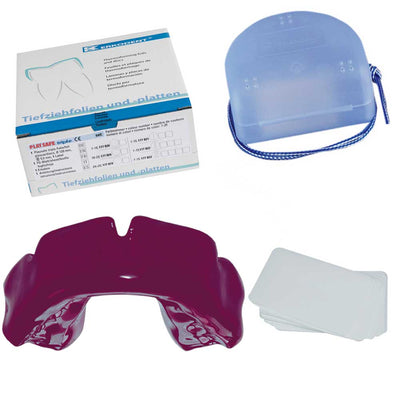 Protège dents PlaySafe Triple Erkodent – Marron 5,5 mm