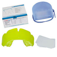 Protège dents enfants PlaySafe Triple Light Erkodent – Jaune Vif 4.1 mm