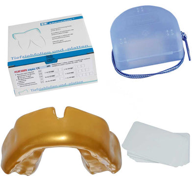 Protège dents PlaySafe Triple Light Erkodent – Or 