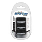 Recharge 3 Têtes Brosse à dents Charbon Silver - Care ONE - Massilia Dental - Fournitures Matériel Cabinet Dentaire