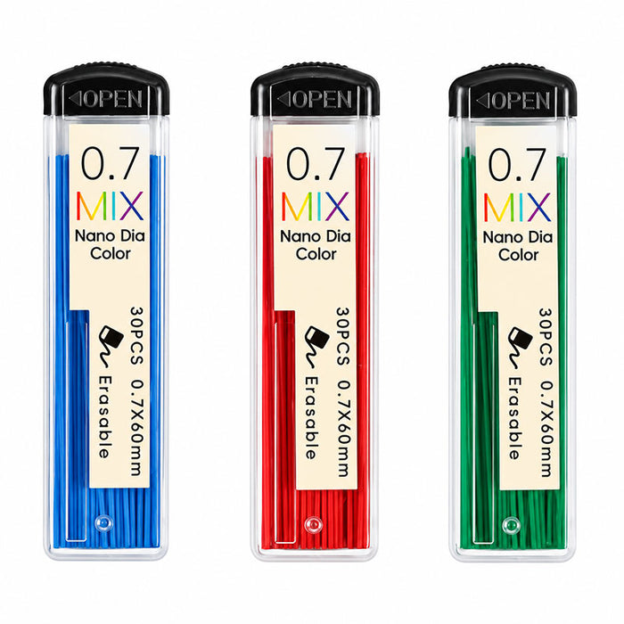 Recharge couleur porte-mine laboratoire dentaire 0.7 mm 