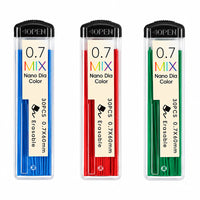 Recharge couleur porte-mine laboratoire dentaire 0.7 mm 