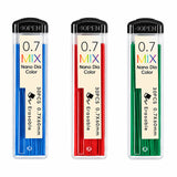 Recharge couleur porte-mine laboratoire dentaire 0.7 mm 