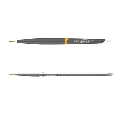 Recharge Pinceau Céramique Genius 2 Pièces N°2 - Renfert - Massilia Dental - Fournitures Matériel Cabinet Dentaire