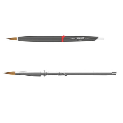 Recharge Pinceau Céramique Genius N°8 - 2 Pièces - Massilia Dental - Fournitures Matériel Cabinet Dentaire