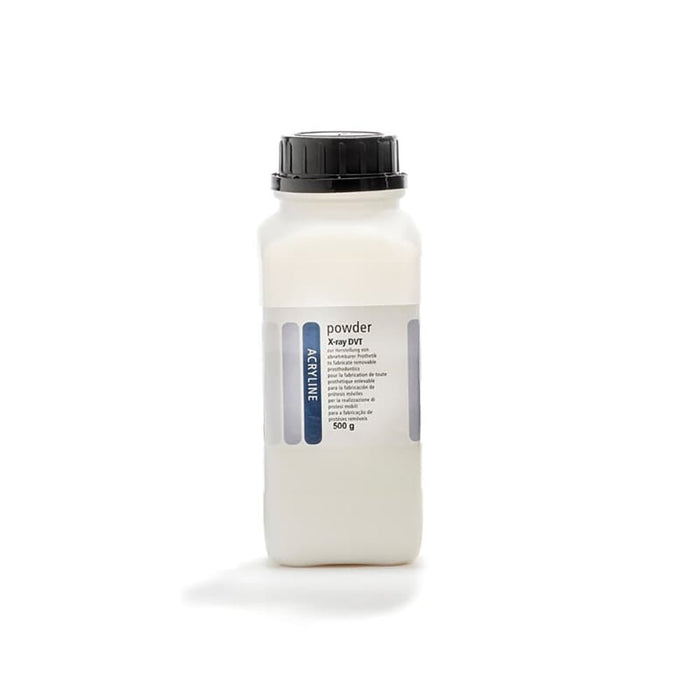 Liquide Acryline X - RAY DVT – Résine Radiopaque pour Prothèses - Massilia Dental - Fournitures Matériel Cabinet Dentaire