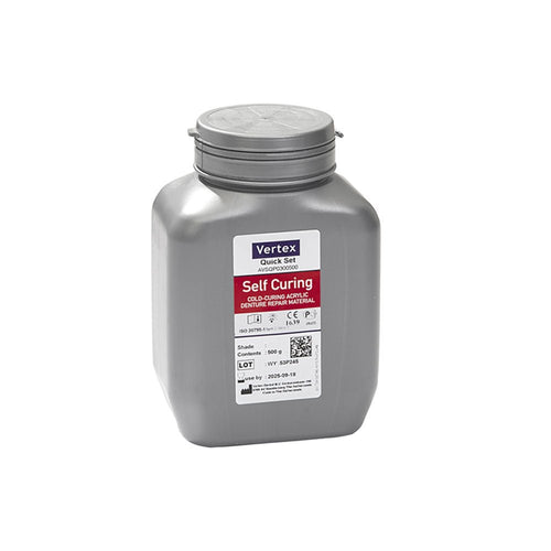 Vertex Self Curing Poudre Résine Repair - Massilia Dental - Fournitures Matériel Cabinet Dentaire