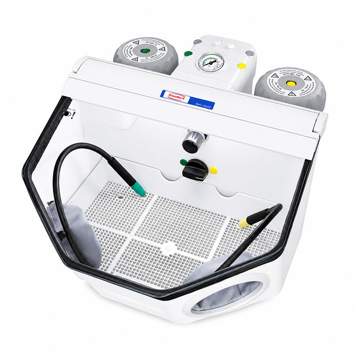 Sableuse Basic Master Compact 2 silos  Renfert pour laboratoire dentaire