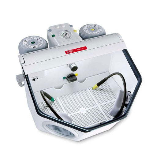 Sableuse Basic Master Compact 2 Silos - Renfert - Massilia Dental - Fournitures Matériel Cabinet Dentaire