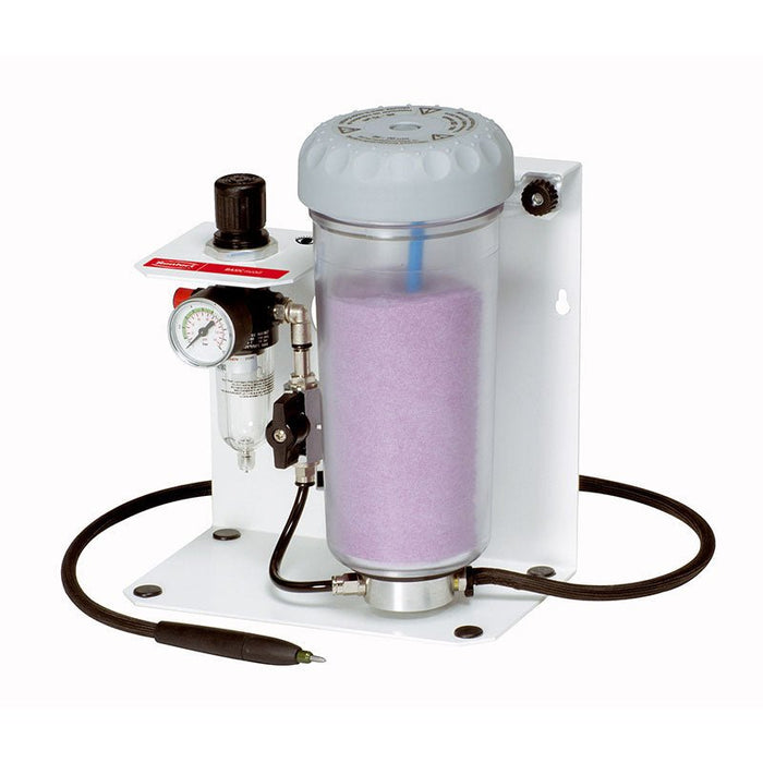 Basic Mobil silo external sandblasting contains - control at the foot 70–250 µm