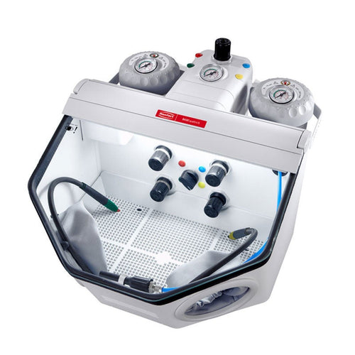 Sableuse Basic Quattro IS 2 Silos Renfert - Stop Sable - Massilia Dental - Fournitures Matériel Cabinet Dentaire