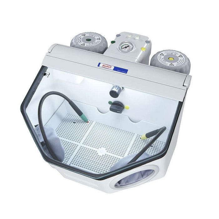 Basic Master 2 silos Renfert sandblaster Compact Microsandblaster