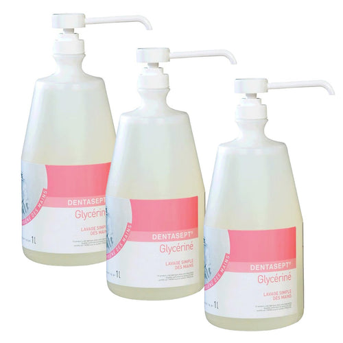 Savon à Mains Anios Glycérine avec Doseur - Protège la Peau. - Massilia Dental - Fournitures Matériel Cabinet Dentaire