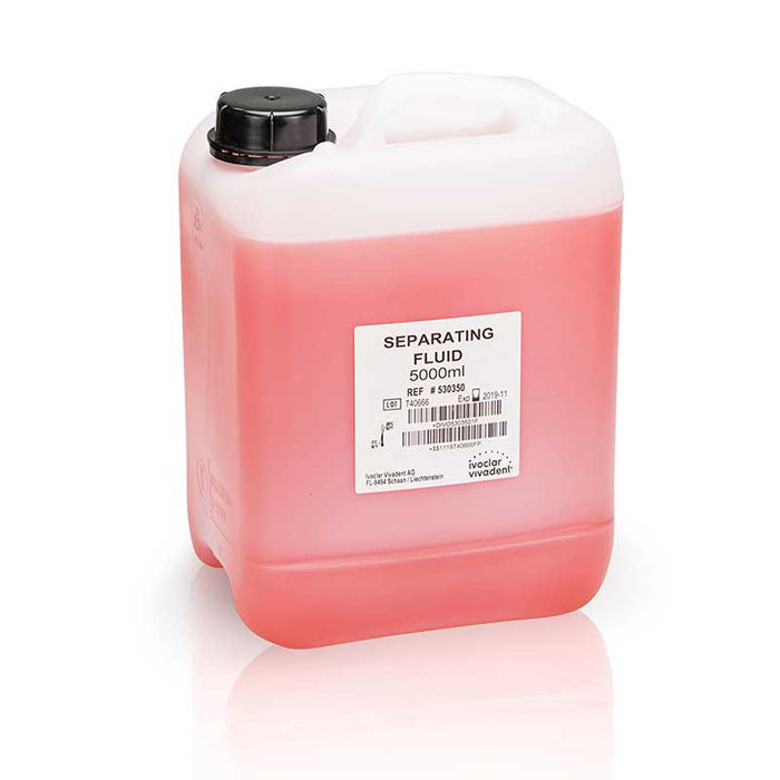 Separating Fluid Isolant Plâtre Résine Bidon 5 Litres - Massilia Dental - Fournitures Matériel Cabinet Dentaire
