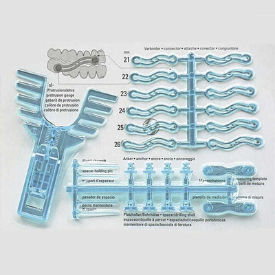Silensor - SL Erkodent Kit Anti - ronflement OAM - 125 × 125 mm - Massilia Dental - Fournitures Matériel Dentaire