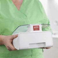 alt="Silent XS box de grattage Renfert peu encombrant"