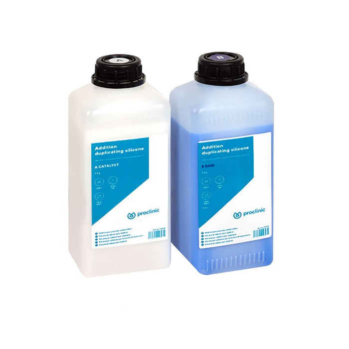 Duplicación silicona 16 costas proclínicas - duplicación del modelo stellite