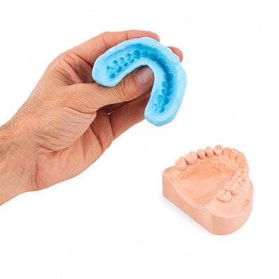 Clé silicone putty Proclinic 85 shores A, résiste à 140°C