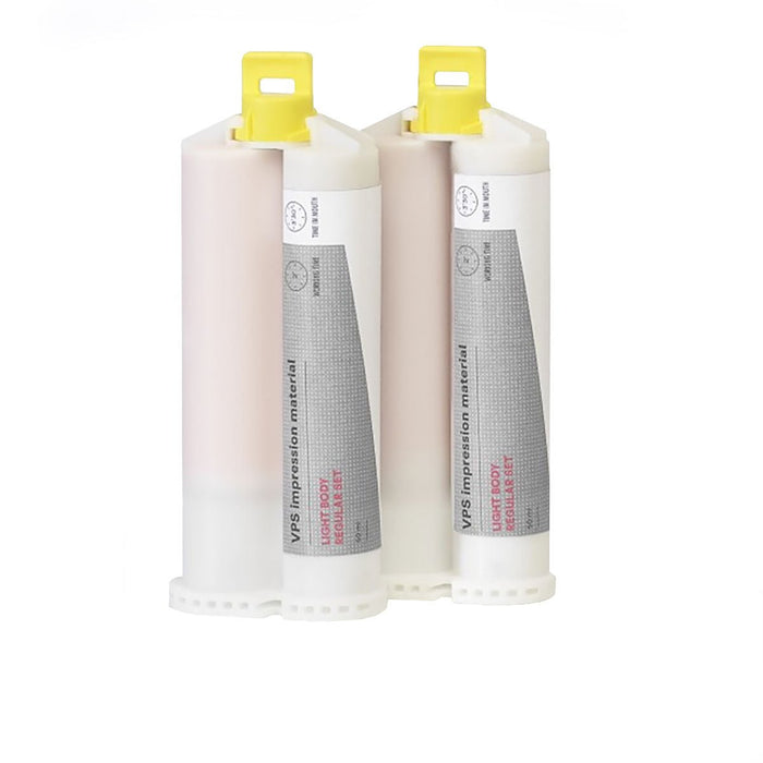 Silicone Light Body Prise d'empreinte 2 x Cartouches 50 ml - Massilia Dental - Fournitures Matériel Cabinet Dentaire