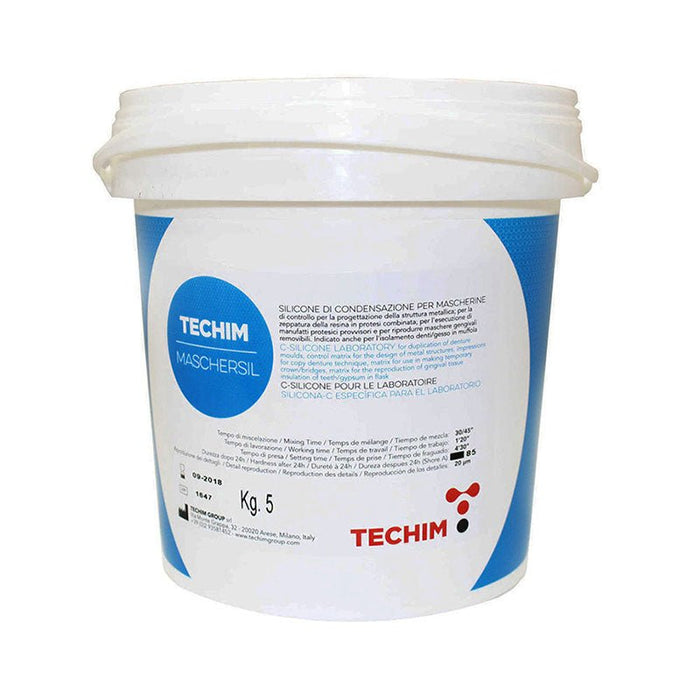 Maschersil 85 Shores Silicone Condensation Laboratoire - Massilia Dental - Fournitures Matériel Cabinet Dentaire