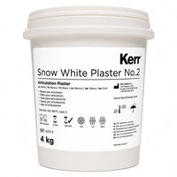 Plâtre Snow White prise rapide pour mise en articulateur 4 kg