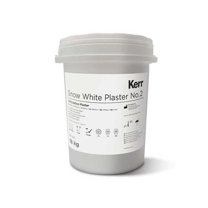 Plâtre Snow White Mise Prise Rapide Articulateur Blanc.