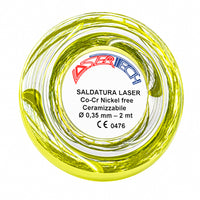 Lasertech soudure laser chrome cobalt 0.35 mm rouleau de 2 mètres