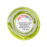 alt="Lasertech cobalt chrome laser welding - 0.5 mm wire roll, 2 m long"