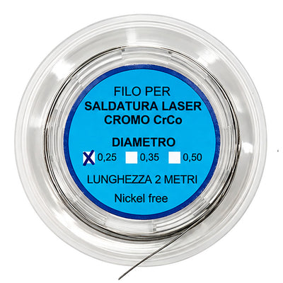 Soudure laser chrome cobalt épaisseur 0.25 mm rouleau de 2 mètres