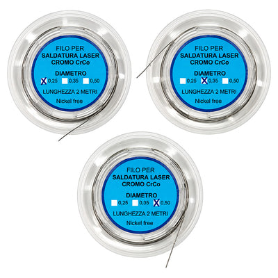 Soudure laser chrome cobalt 3 épaisseurs au choix rouleau de 2 mètres