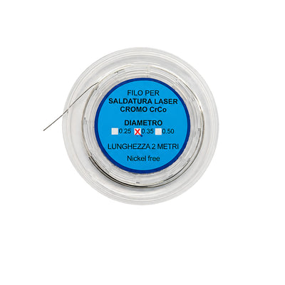 Soudure laser rouleau de fil alliage chrome cobalt Ancordent 0.35 mm