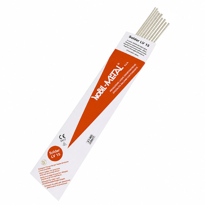 Soudure blanche Nobil Métal LV basse fusion 700°C en baguettes