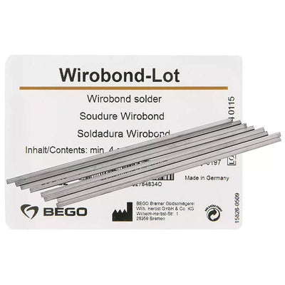 Soudure Wirobond Bego Baguettes - Armatures Céramique. - Massilia Dental - Fournitures Matériel Cabinet Dentaire