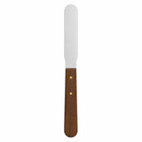 Spatule à plâtre flexible bout arrondi manche bois