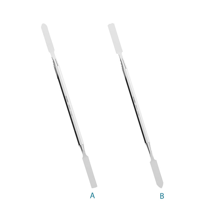 Spatule Double Plate Mélange Résine Longueur 19 cm 2 Modèles - Massilia Dental - Fournitures Matériel Cabinet Dentaire